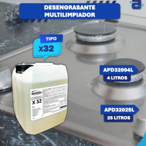 Desengrasante multilimpiador X-32 ALKIMBRIO