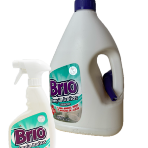 Brio Limpia baños Germicida DUO galón (4L + 700ml)