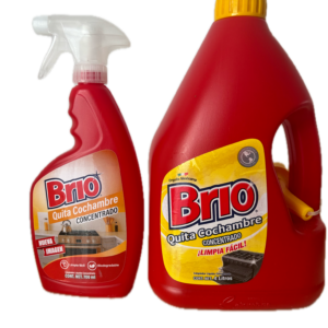 Quita cochambre DUO galón 4litros + 700ml BRIO