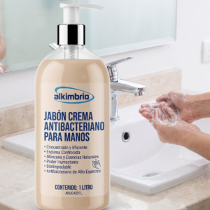 Jabón Crema Antibacterial para manos ALKIMBRIO