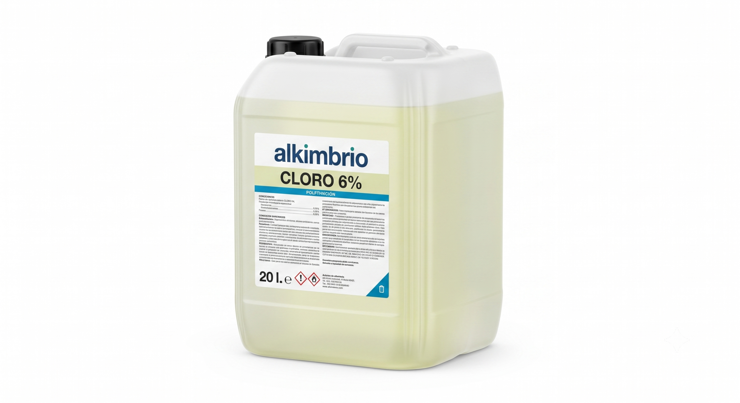 Cloro al 6% (Concentrado) ALKIMBRIO