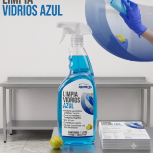 Limpia vidrios Azul ALKIMBRIO