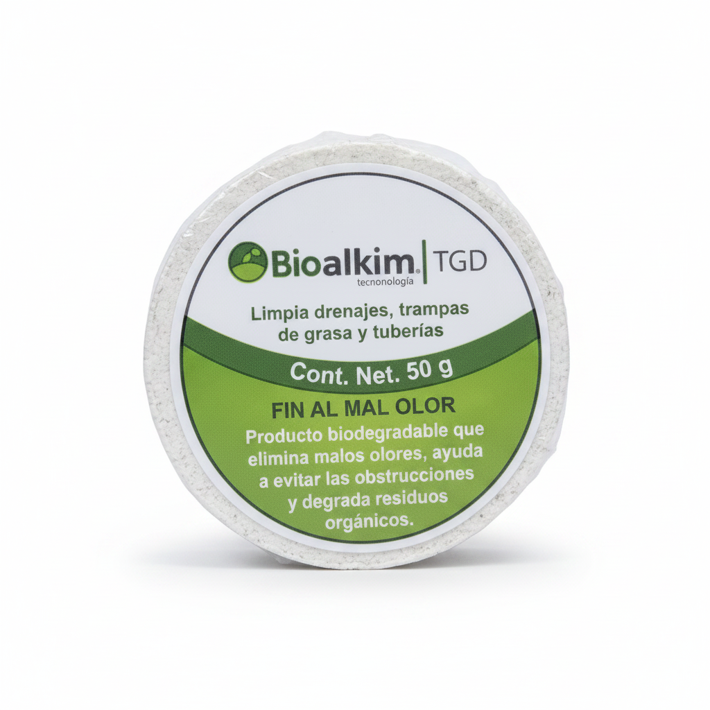 BIOALKIM TGD- Degradación de Grasas y Aceites (Pack 20 Pastillas 50g c/u)