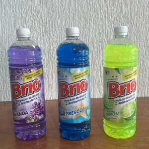 LIMPIADOR MULTIUSOS antibacterial 1 LITRO  Brio lavanda